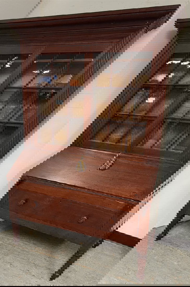 19th C Plantation Secretary Desk (1 of 3)