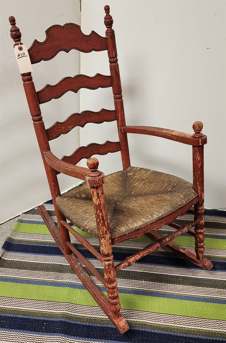 Ptd Ladder Back Rocker: Ptd Ladder Back Rocker
