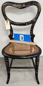 Vict Chinoisserie and MOP Inlay Side Chair