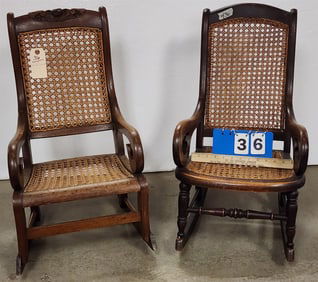 Lot 2 19th C Child's Rockers