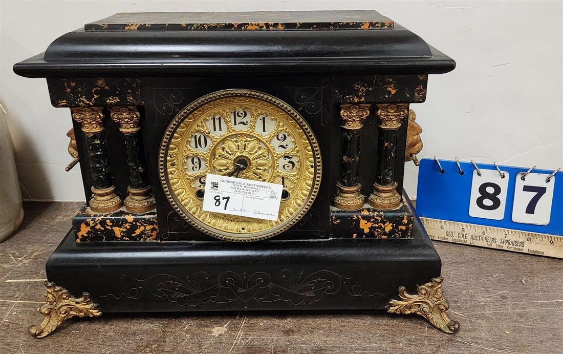 Seth Thomas Mantel Clock 11 1/2"H X 16 1/2" X 7"D (1 of 7)