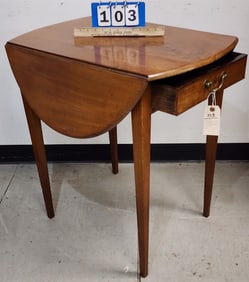 C 1820 Heppplewhite Mahog Pembroke Table