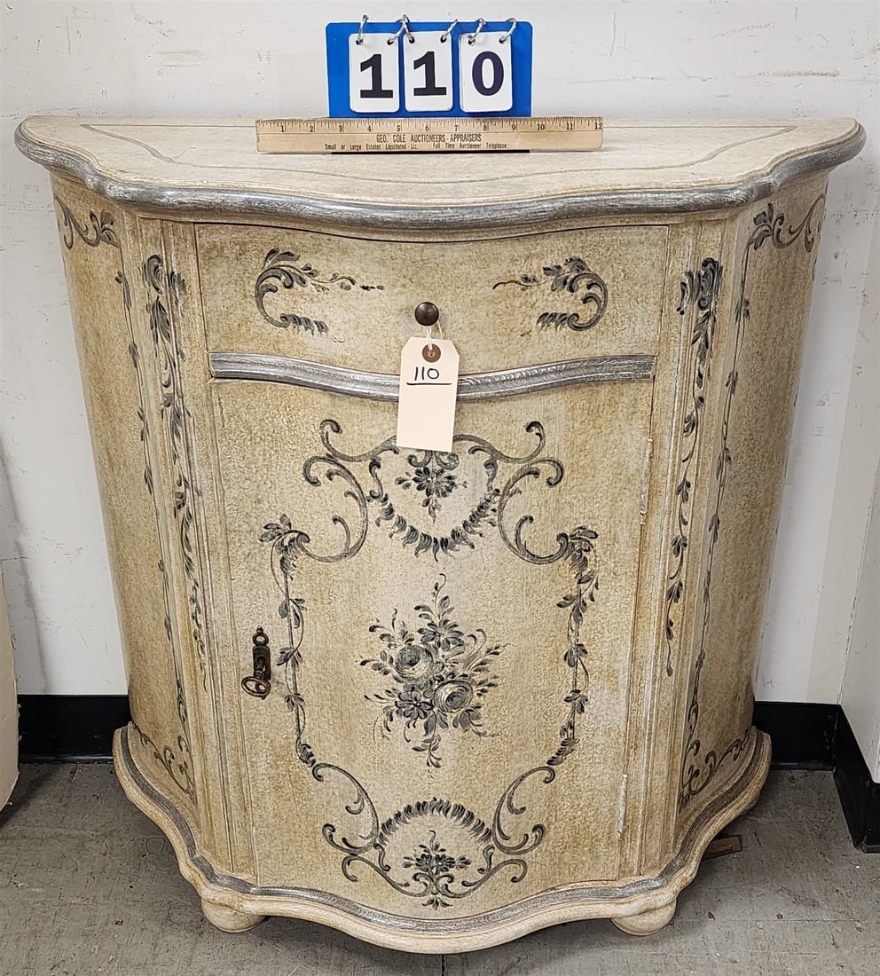 Ptd 1 Drawer Over 1 Door Cabinet 30"H X 33 1/2"W X 14"D: Ptd 1 Drawer Over 1 Door Cabinet 30"H X 33 1/2"W X 14"D