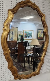Giltwood Framed Mirror 44" X 32"