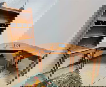 Harden Custom Cherry 5 Pc Office- Corent Desk W/ Computer Pull Out Drawer 30 1/2"H X 64"W X 35