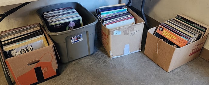 Lot 4 Bx's Records vintage