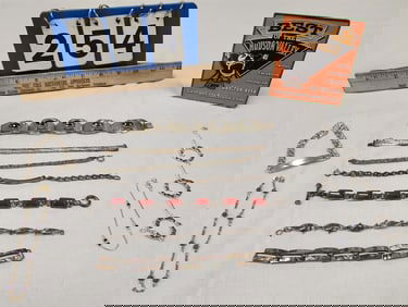 Lot Sterl Bracelets 5.03 Ozt