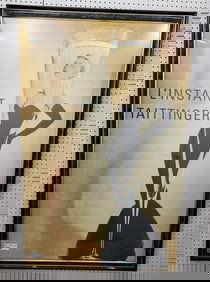 Framed Poster L'Instant Tattinger 55" x 35"