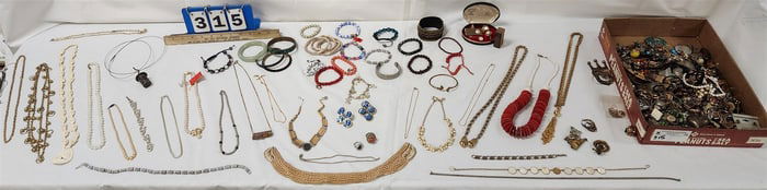 Tray Costume Jewelry