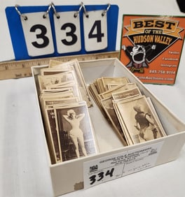 Bx 1800's Tobacco Cards 80+ Cross Cut Cigarettes