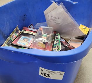 Tub Baseball Cards + Sports Figures