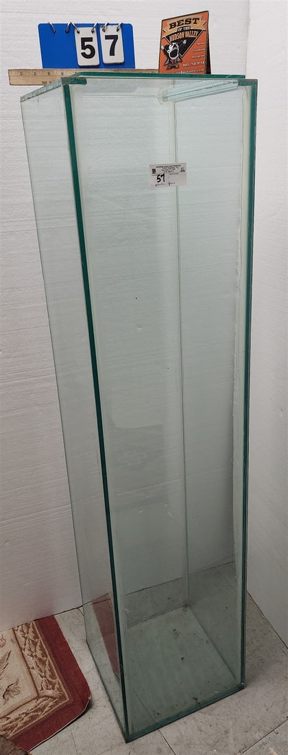 Plate Glass Fish Tank?,Terrarium? 5'H X 14"Sq: Plate Glass Fish Tank?,Terrarium? 5'H X 14"Sq