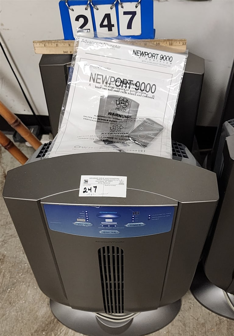 Lot 2 New Advanced Pure Air Newport 9000 Air Purifiers (1 of 4)