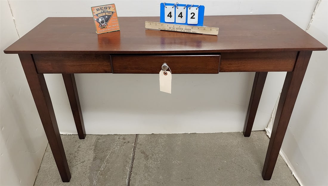 Mahog 1 Drawer Console Table 29"H X 44"W X 16"D (1 of 1)