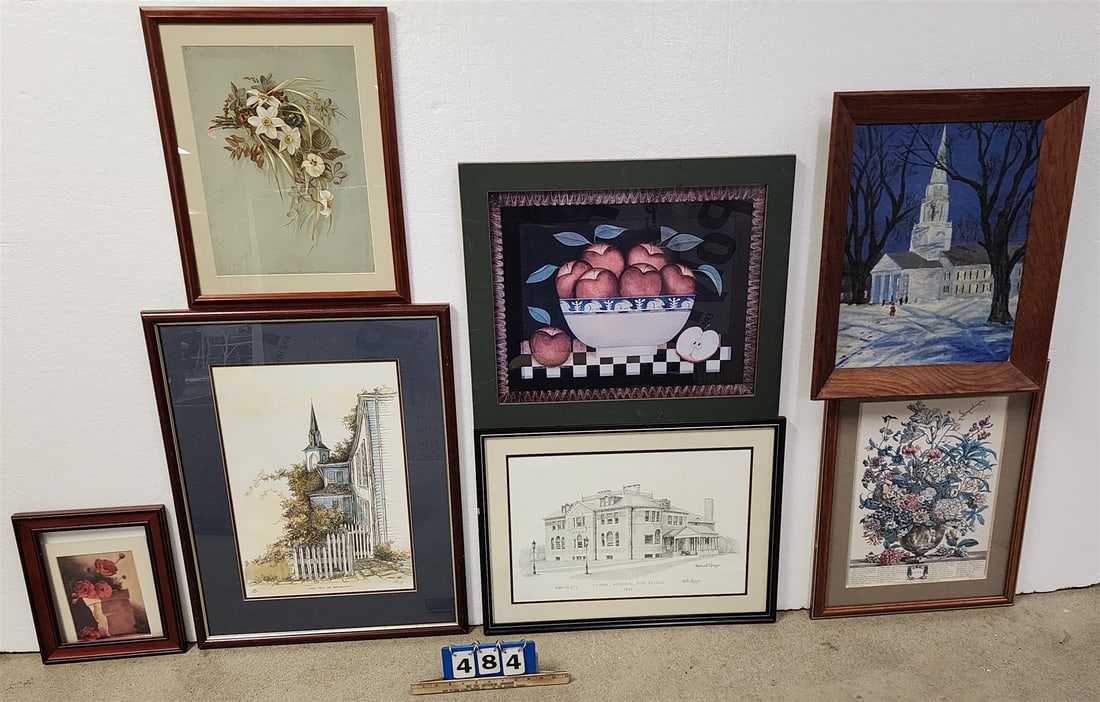 Bx 7 Pc Artwork O/C, Lithos: Bx 7 Pc Artwork O/C, Lithos