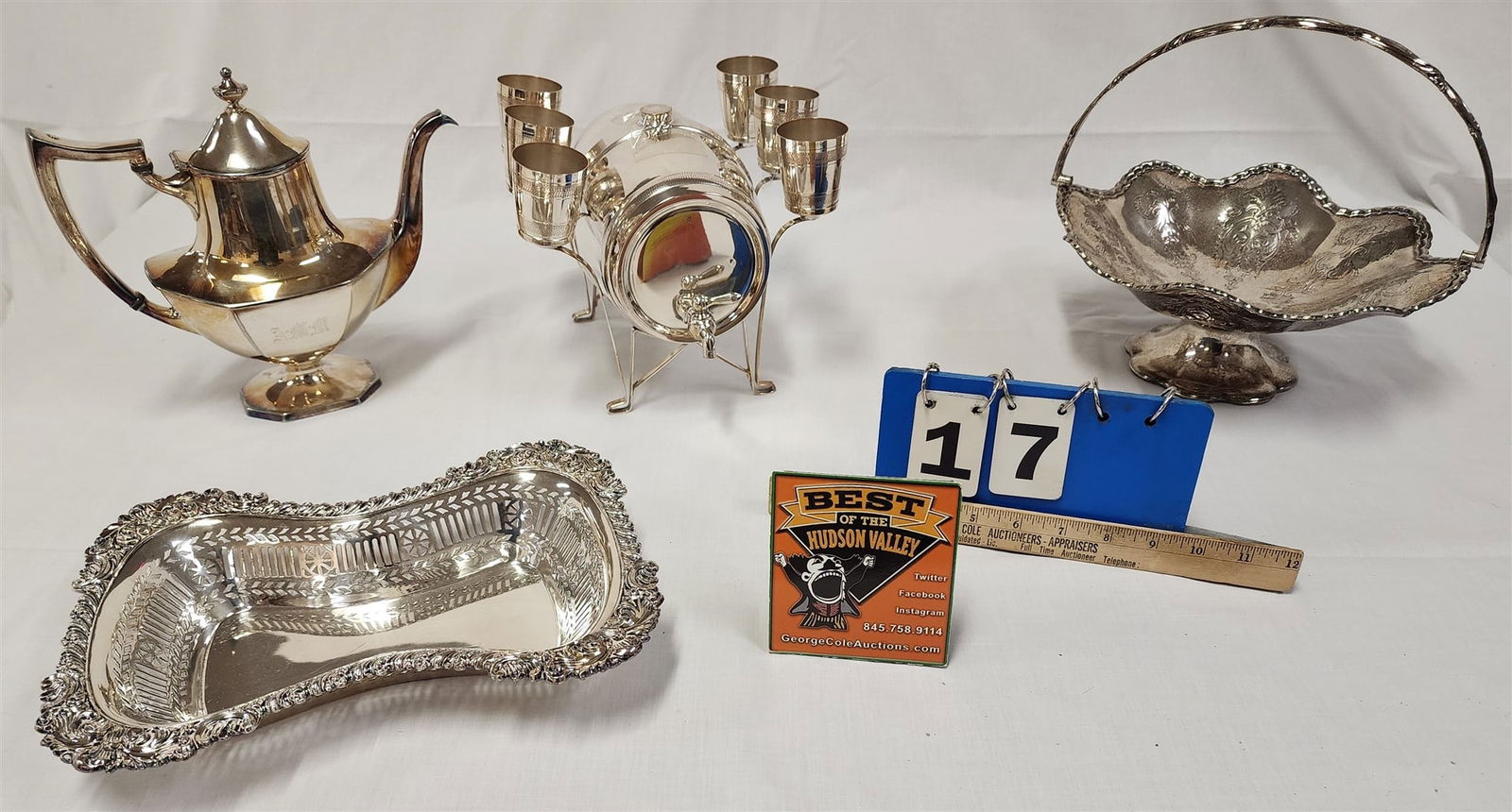 Tray Silverplate Serving Pcs (1 of 3)