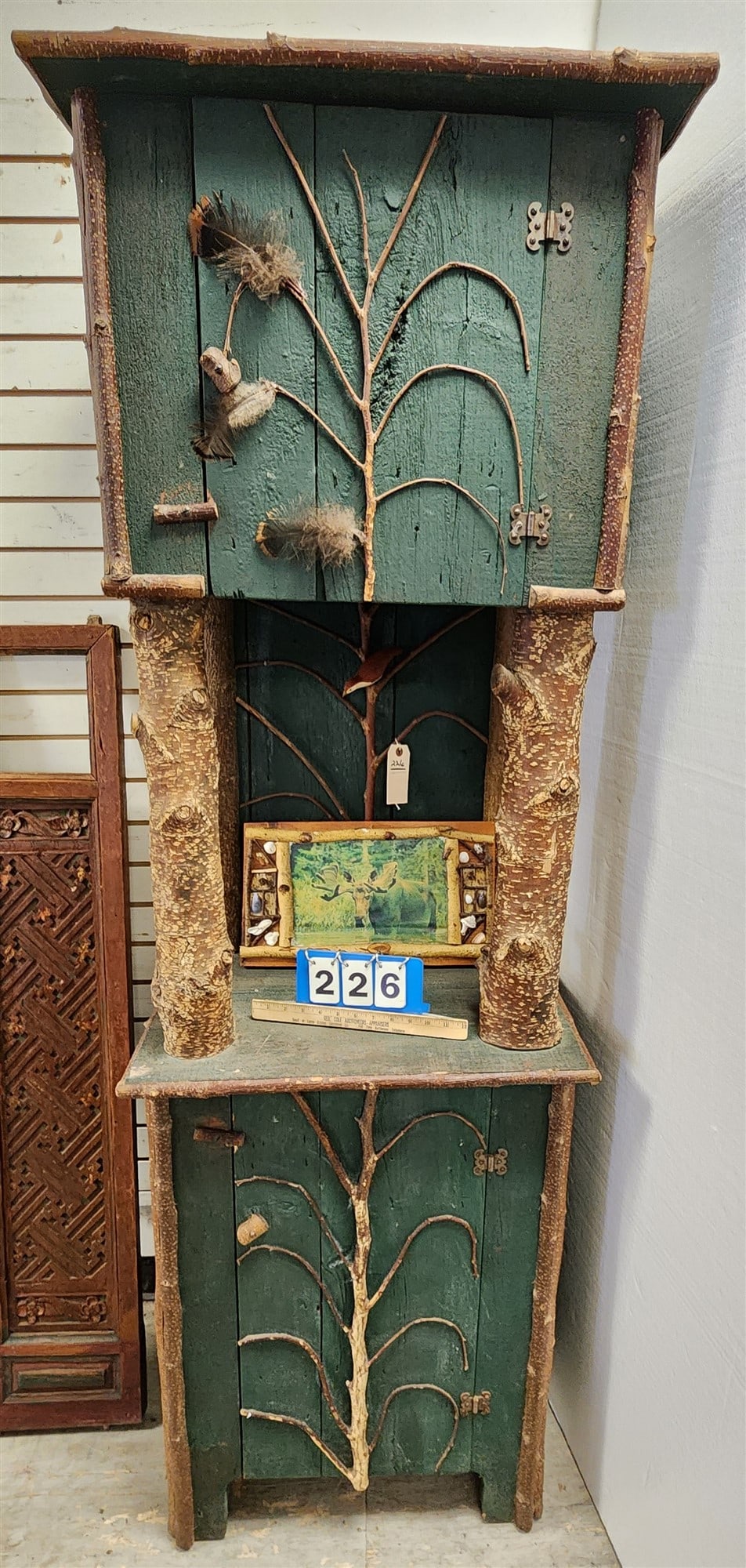Adirondack 2 Door Cabinet 6' 2 1/2"H X 24"W X 17"D: Adirondack 2 Door Cabinet 6' 2 1/2"H X 24"W X 17"D