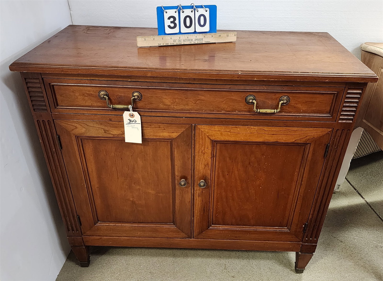 Cherry Kindel 1 Drawer Over 2 door 32 1/2"H X 36"W X16"D: Cherry Kindel 1 Drawer Over 2 door 32 1/2"H X 36"W X16"D