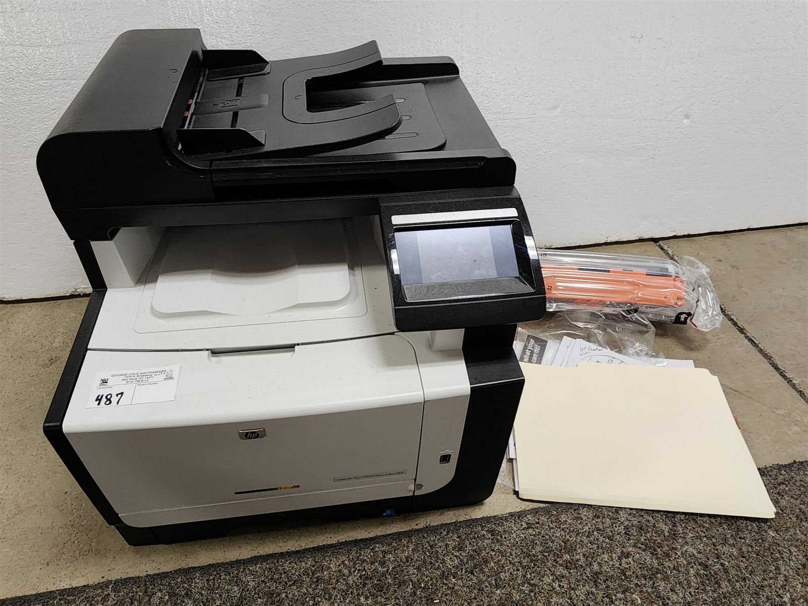New HP Laserjet Pro CM 1415 FNW Color MFP (1 of 8)