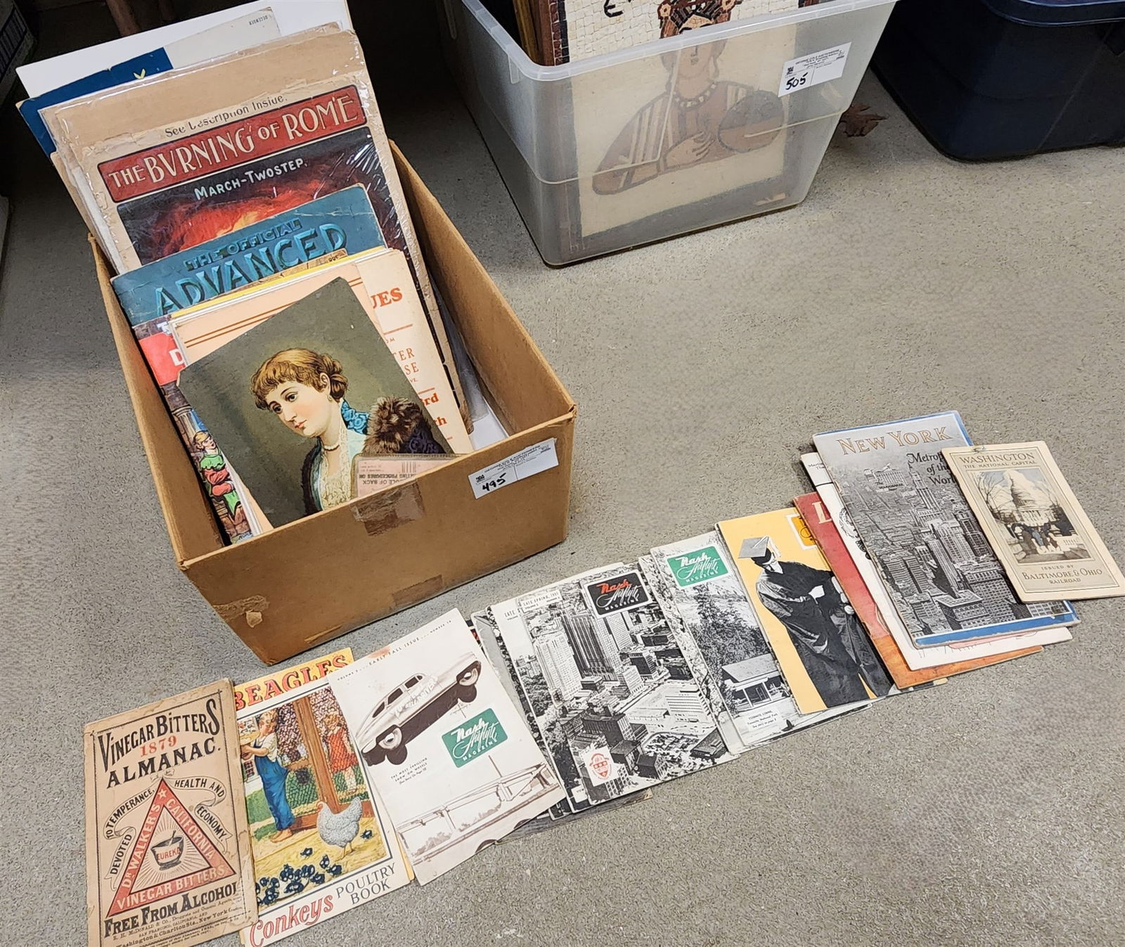 Bx Ephmera E.T. Paul Sheet Music, Guide Bxs, Magazines- Dungeons + Dragons Etc (1 of 10)