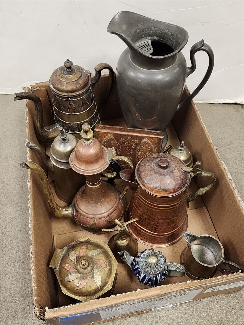 Bx Copper + Brass Items (1 of 2)