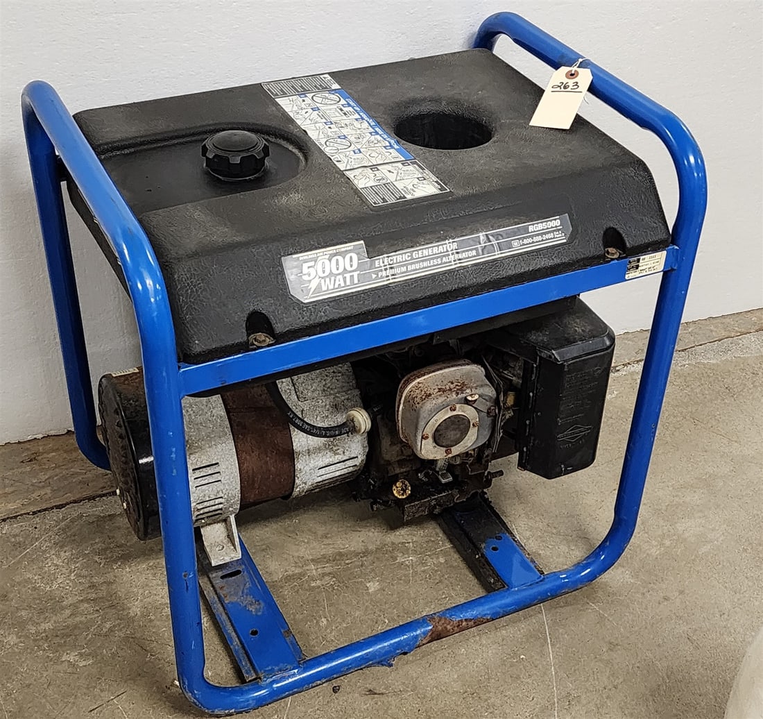 5000 Watt Elec Generator (1 of 3)