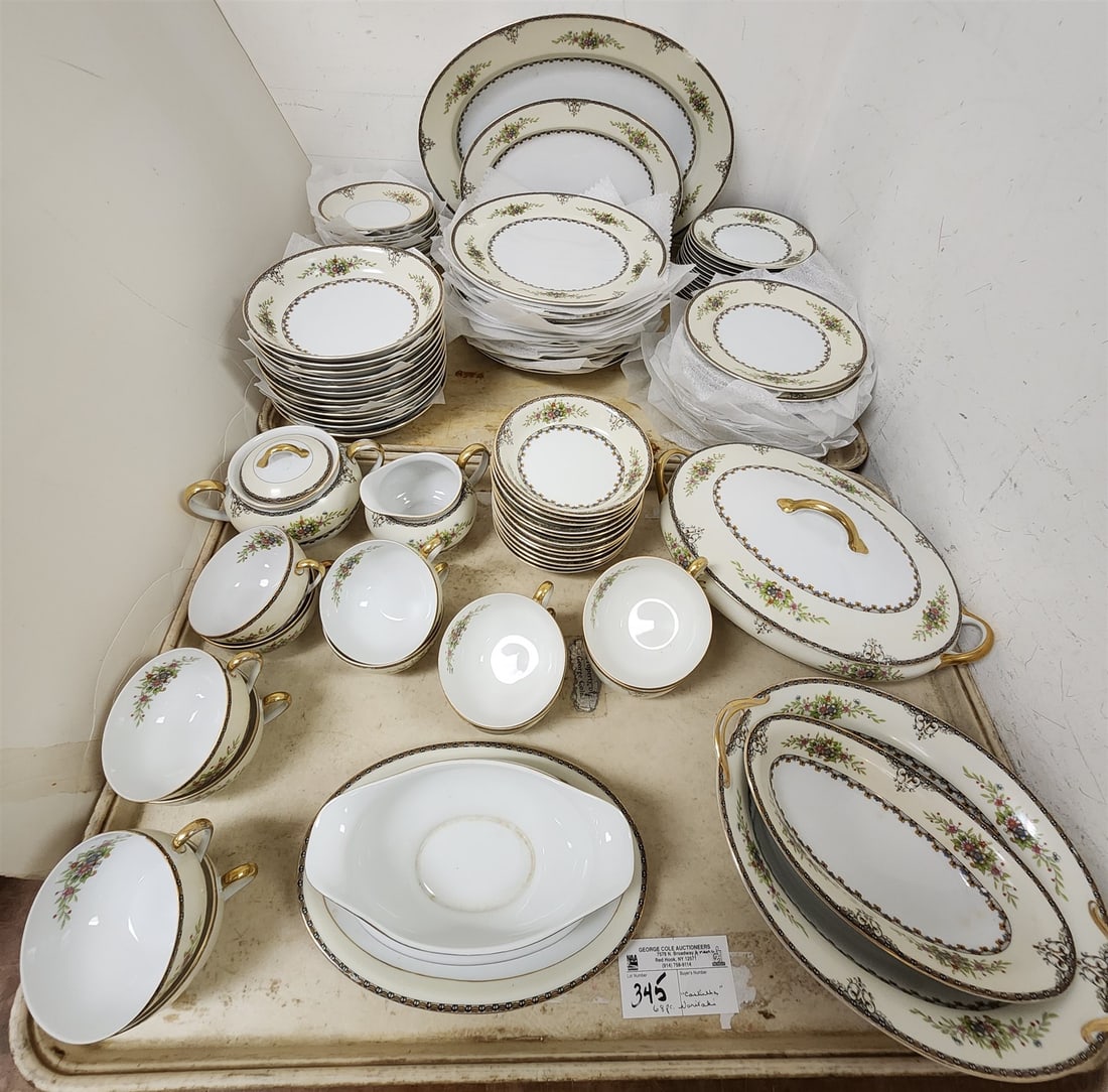 Tray 68 Pc Noritaki "Castella" Dinner Set (1 of 4)