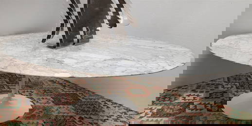 Saarinen Marble Top Dining Table 27n 1/2"H X 8'L X 5"W - No Knollwood label