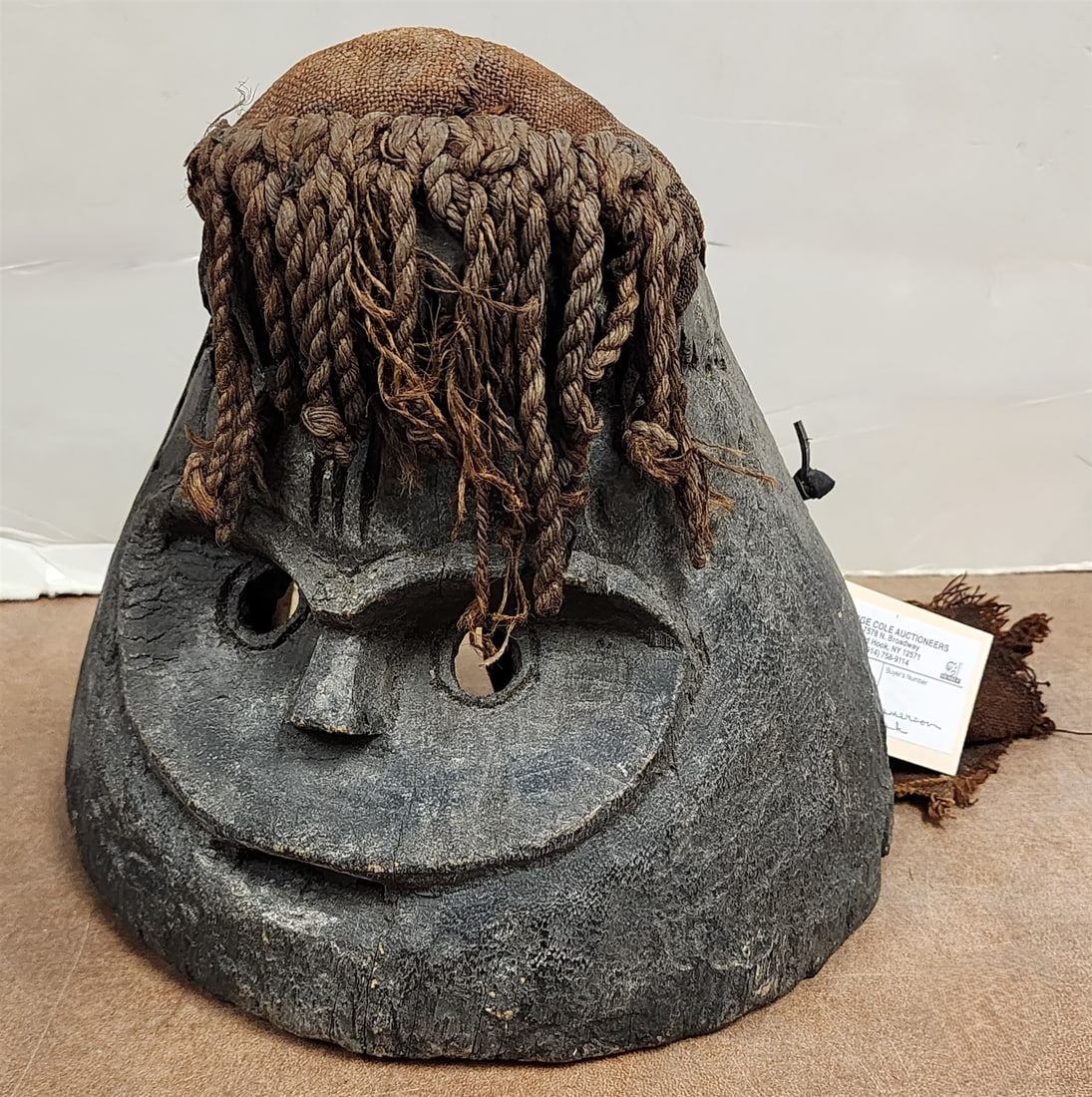 Monkey Mask Cameroon 10"H X 10"W: Monkey Mask Cameroon 10"H X 10"W