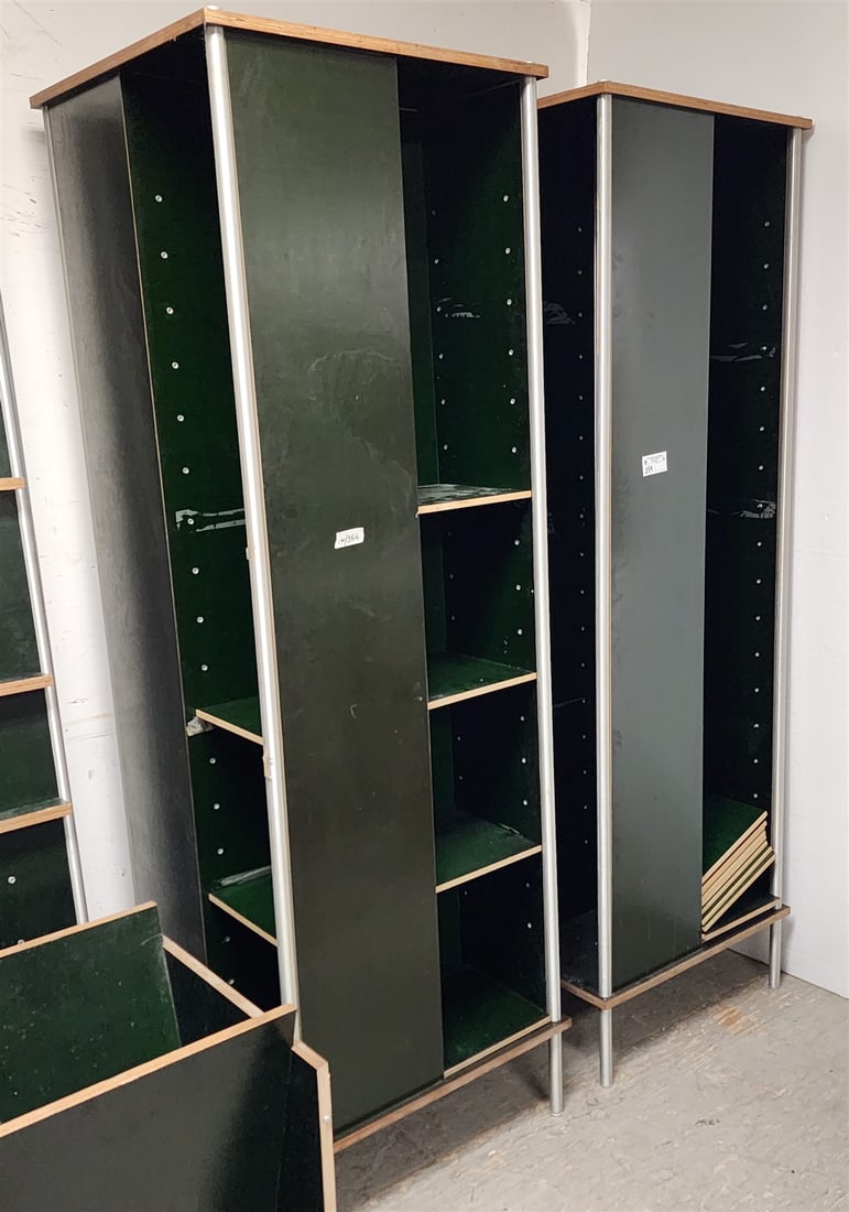 Modern 25"Sq X 6'8"H Shelving Units: Modern 25"Sq X 6'8"H Shelving Units