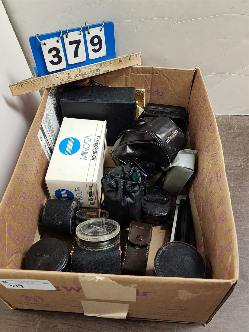 Bx Minolta SRT 101 Camera + Lenses + Accessories (1 of 9)