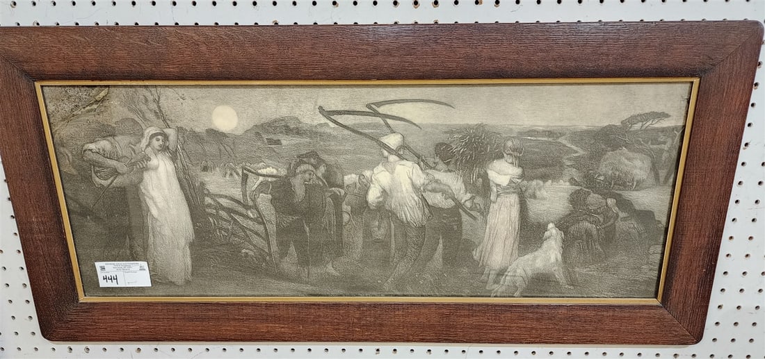 Oak Framed Print 11 1/2" x 31 1/2" W/ Frame 17" X 37": Oak Framed Print 11 1/2" x 31 1/2" W/ Frame 17" X 37"