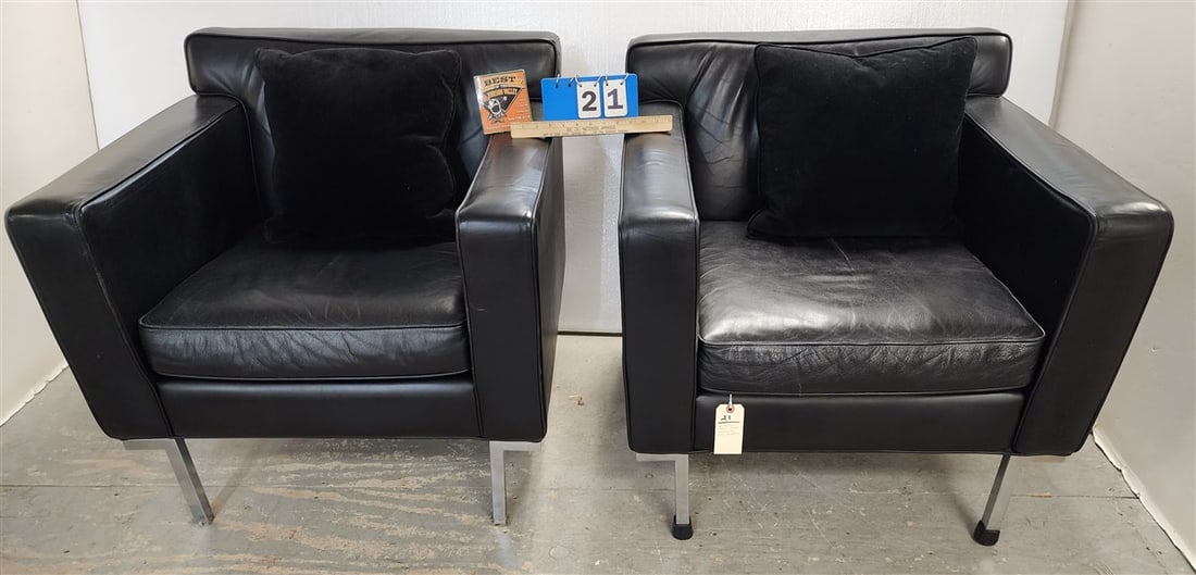 Design Withein Reach By Amer Leather Pr Armchairs  X 30 1/2"H X 31 1/2"W X 23"D (1 of 6)