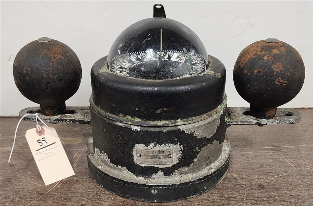 E.S. Ritchie + Sons Binnacle 9 1/2"H X 17"W X 8"D (1 of 5)