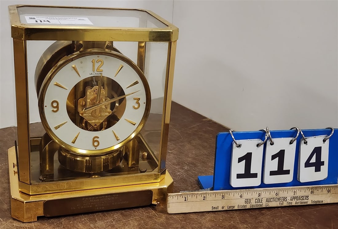 Le Coultre Atmos Clock 9 1/2"H X 8"W X 6 1/2"D (1 of 5)