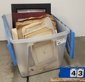 Tub Poughkeepsie Ephemera + 19th C Documents