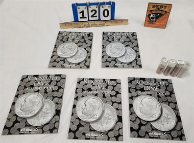 Tub 234 Roosevelt Dimes 1965-2008D