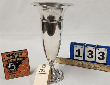 Weighted Sterling Vase