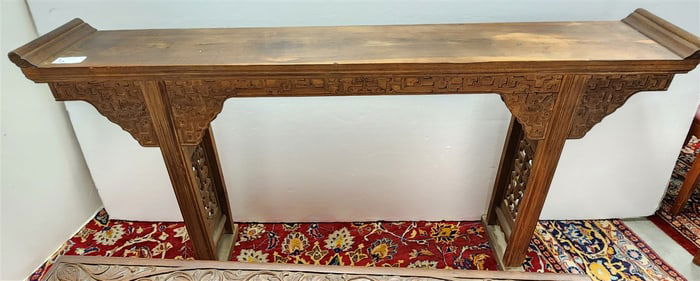 chinese altar table 37.5"h x71" wx12"d