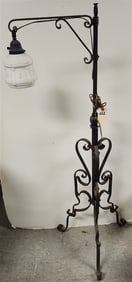 Wrought Floor Lamp 57"
