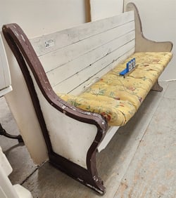 Wooden Bench 40"H X 62 1/2"W X 14"D