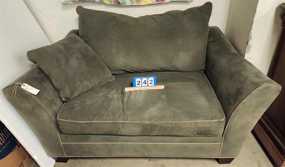 H.M. Richards Settee 38"H X 5'6"W X 28"D (1 of 2)