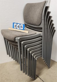 Set 8 Stackable Giancarlo Piretti "Rapture" Chairs