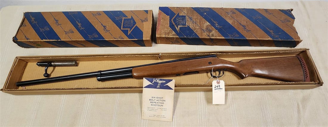 JC Higgins Mod 583.20 - 12Ga Bolt Action Repeating Shotgun (1 of 4)
