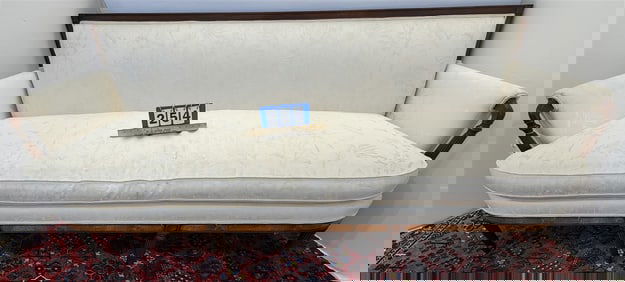 Sheraton Style Sofa 33"H X 6'6"W X 22"D