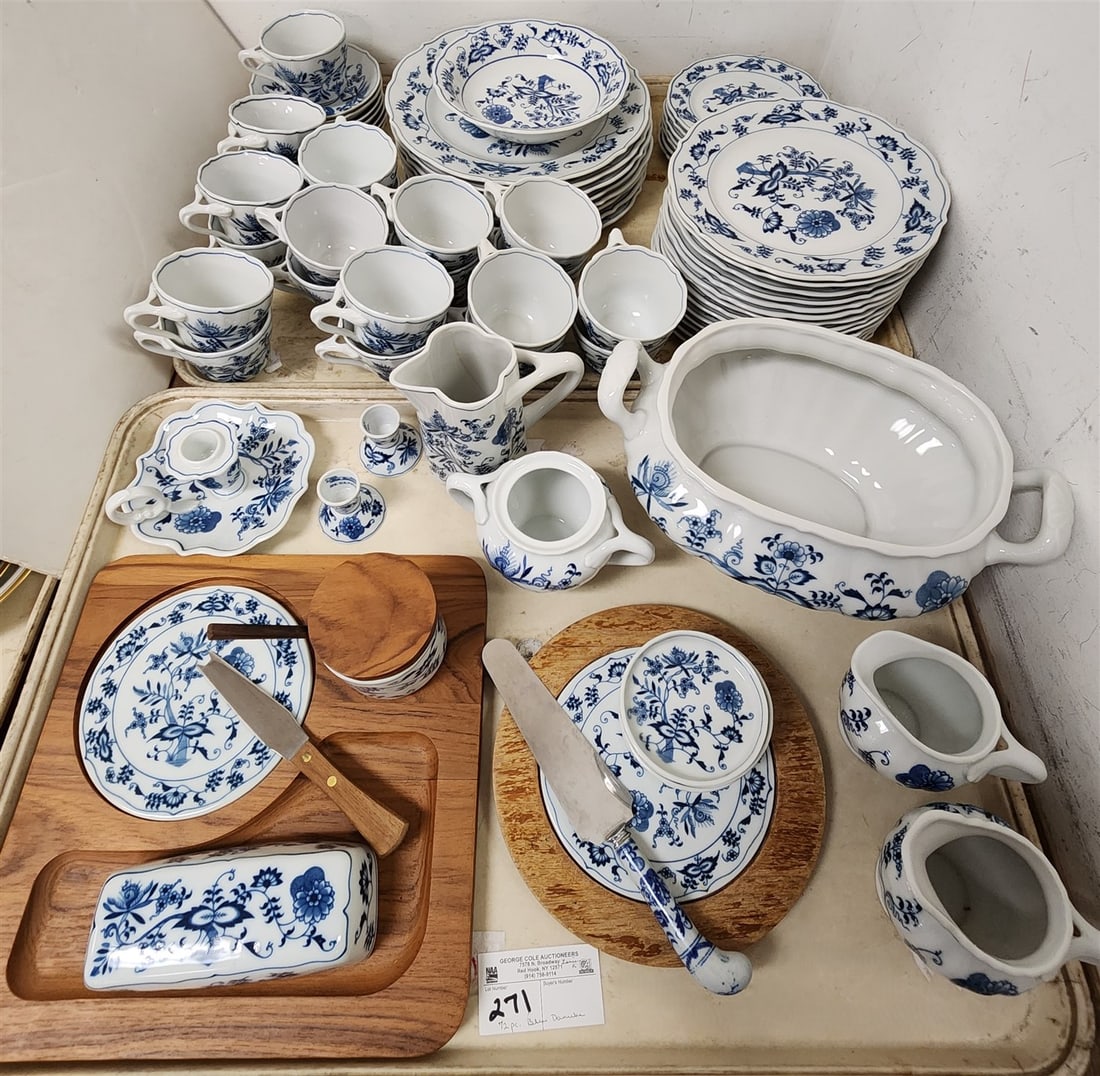 Tray 72 Pc Blue Danube Dinner Service (1 of 4)