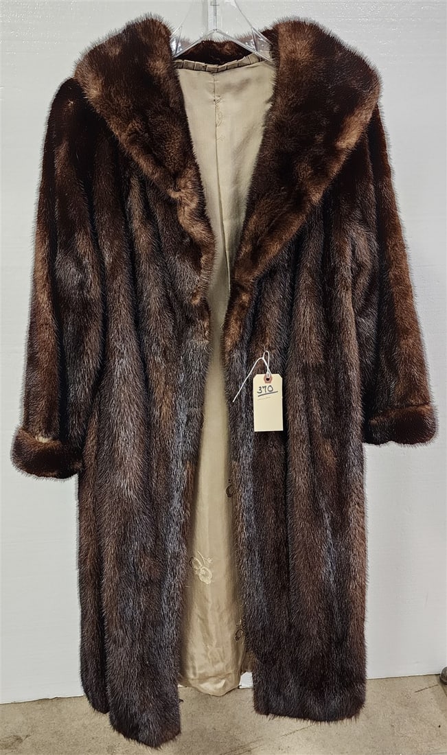 Full Length Mink Coat: Full Length Mink Coat