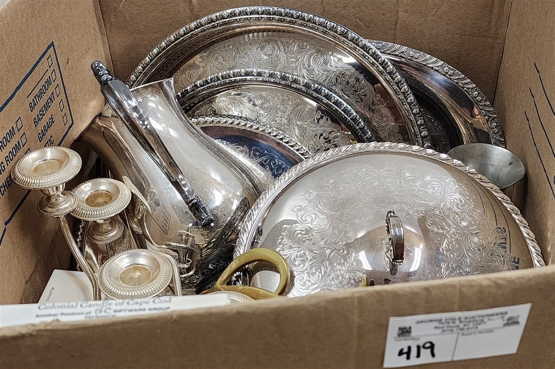 Bx Silverplate Serving Pcs (1 of 4)