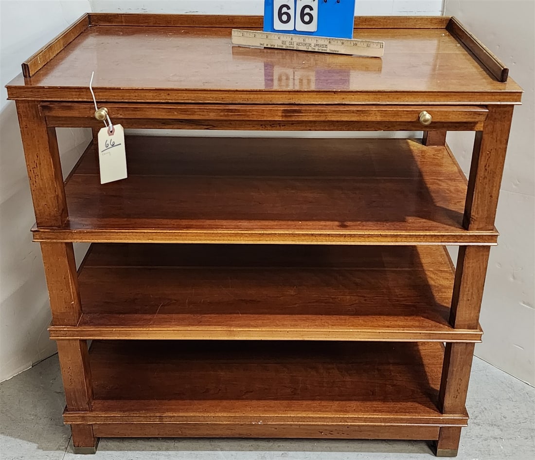 Cherry Sewer w/Pull Out Shelf 33 1/2" H X 33" W X 19" D: Cherry Sewer w/Pull Out Shelf 33 1/2" H X 33" W X 19" D