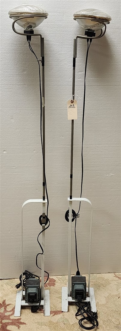 Pr. Achille Castiglioni Floor Lamps Model " Toio" Prod. By Flo S Milan 1962 61" (1 of 3)